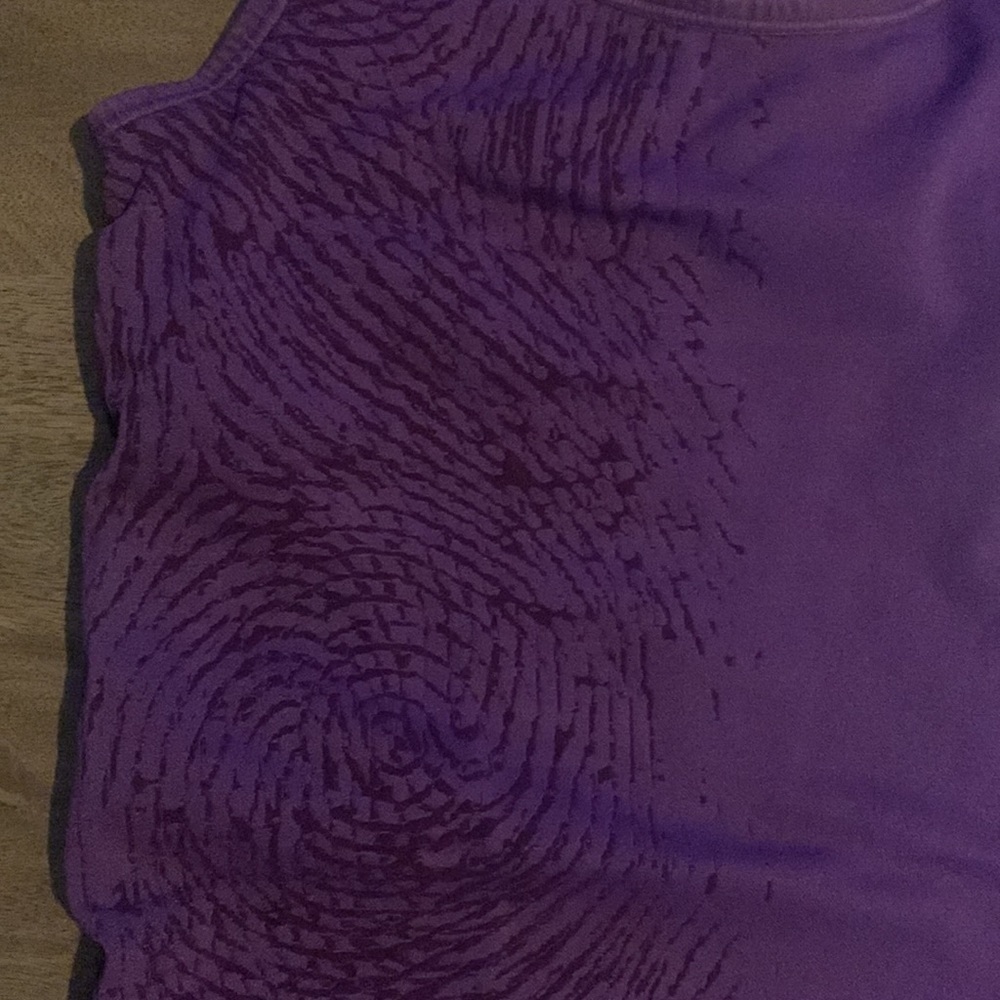 NWT NUX Women's  Compression purple Razorback Tank small - Picture 3 of 13